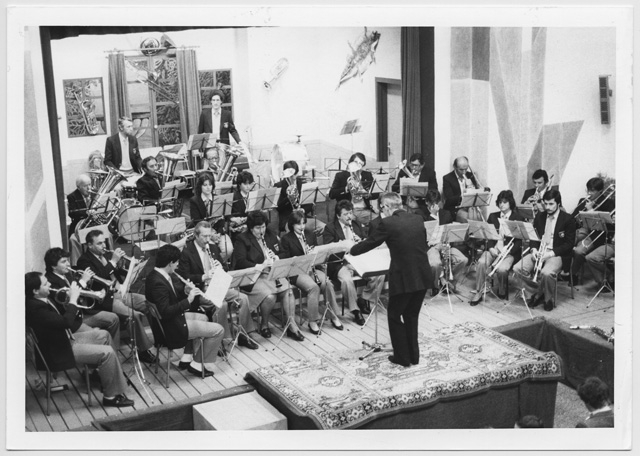 Filarmonica Unione di Sonvico diretta dal maestro Osvaldo Colombi in occasione del 30° della Filarmonica Capriaschese