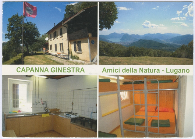 Cartolina della Capanna Ginestra