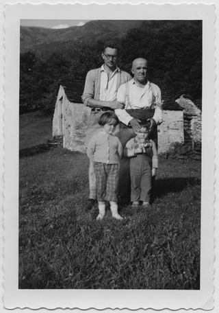 Famiglia Guerra-Mari ai monti di Odogno