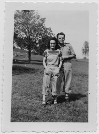 Diva Storni e Claudio Morandi ai monti Piani