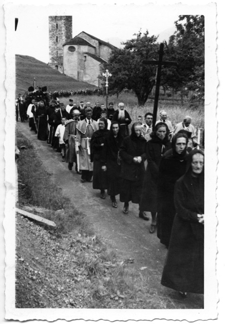 Corteo funebre di Eugenio Morosoli di Vaglio