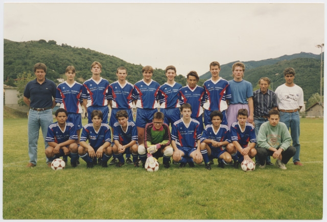 Allievi A del F. C. Stella Capriasca a Tesserete