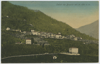 Cartolina dipinta di Bigorio