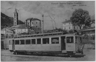 Cartolina della ferrovia Lugano-Tesserete