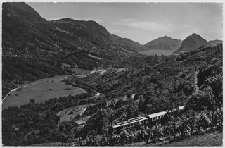 Cartolina della ferrovia Lugano-Tesserete