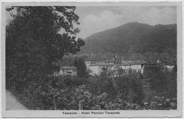 Cartolina dell'hotel Tesserete