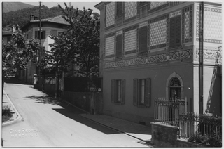 Cartolina di Tesserete con casa Ferrari