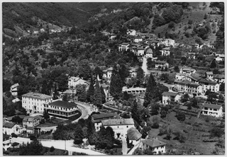Veduta aerea di Tesserete, Lelgio, Campestro e Almatro