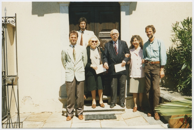 Visita di Alejandro Storni a Sala Capriasca in occasione della presentazione di "Ultratelefono" di Alfonsina Storni