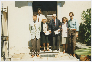 Visita di Alejandro Storni a Sala Capriasca in occasione della presentazione di "Ultratelefono" di Alfonsina Storni