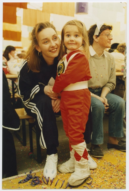 Carnevale dei bambini al capannone della stazione a Tesserete