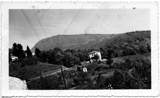 Veduta di Sala Capriasca con l'asilo