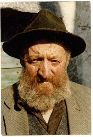 Ritratto di Carlo Bernasconi di Vaglio a Gola di Lago