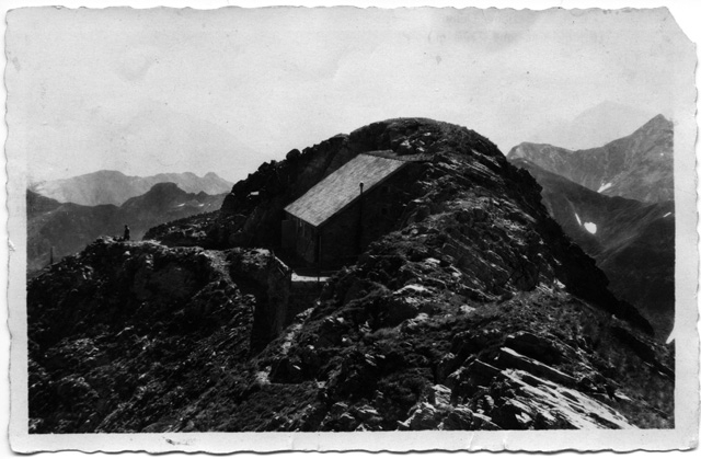 Cartolina del rifugio sul Camoghè